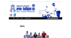 Desktop Screenshot of holhjem.com
